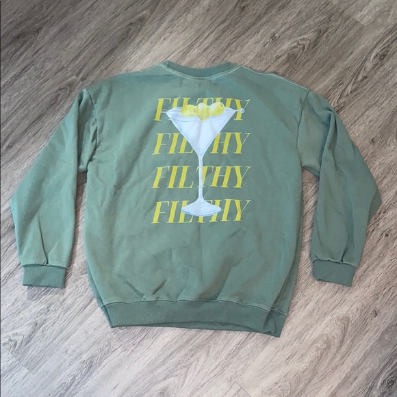 Dirty Martini Crewneck Sweatshirt - Picture 1 of 6